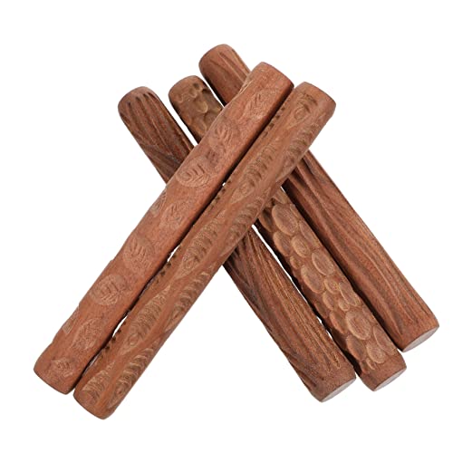 CIYODO 5 Teiliges Schlammrollwerkzeug Töpferwerkzeuge Töpferton Nudelholz Präge Nudelholz Modelliermasse Styling Ton Rollton Tonstab Tonwerkzeuge Töpferrolle Kaffeeholz CIYODO 5 Teiliges Schlammrollwerkzeug Töpferwerkzeuge Töpferton Nudelholz Präge Nudelholz Modelliermasse Styling Ton Rollton Tonstab Tonwerkzeuge Töpferrolle Kaffeeholz von CIYODO