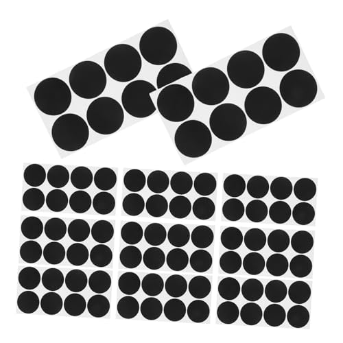 CIYODO 50 Blatt Schwarze Runde Aufkleber mit Starker Haftung Handbeschreibbare Punktetiketten für Büro Klassenzimmer und Veranstaltungsmarkierung Kompakte Selbstklebende Kleine CIYODO 50 Blatt Schwarze Runde Aufkleber mit Starker Haftung Handbeschreibbare Punktetiketten für Büro Klassenzimmer und Veranstaltungsmarkierung Kompakte Selbstklebende Kleine von CIYODO