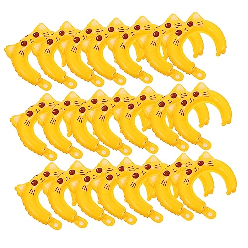 CIYODO 50 Stück Kinderballons Ballon-Haarreifen Stirnbandballon Lustige Party-Haaraccessoires Tiere Stirnband Tierisches aufblasbares Stirnband Aluminiumfolie Gelb CIYODO 50 Stück Kinderballons Ballon-Haarreifen Stirnbandballon Lustige Party-Haaraccessoires Tiere Stirnband Tierisches aufblasbares Stirnband Aluminiumfolie Gelb von CIYODO