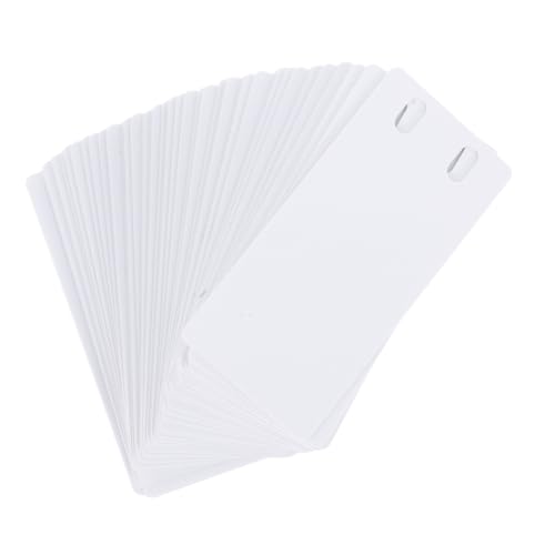 CIYODO 50 Stück Wasserfeste Kabelbeschriftung PVC Etiketten Beschreibbare Blanko Kabelanhänger mit Doppelloch Praktische Kabelkennzeichnung für Strom und Telekommunikation CIYODO 50 Stück Wasserfeste Kabelbeschriftung PVC Etiketten Beschreibbare Blanko Kabelanhänger mit Doppelloch Praktische Kabelkennzeichnung für Strom und Telekommunikation von CIYODO