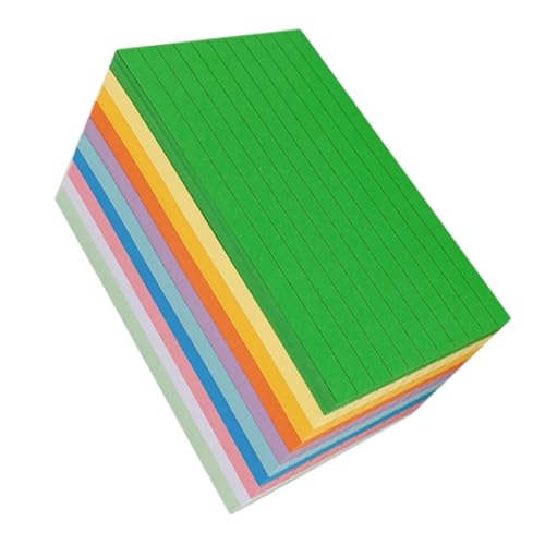 CIYODO 500 Blatt Bunte Kleine Indexkarten Farben Multifunktionale Tragbare Notiz Wortkarten Blanko DIY Graffiti Karten Praktische Erinnerungszettel für Schule und Büro CIYODO 500 Blatt Bunte Kleine Indexkarten Farben Multifunktionale Tragbare Notiz Wortkarten Blanko DIY Graffiti Karten Praktische Erinnerungszettel für Schule und Büro von CIYODO