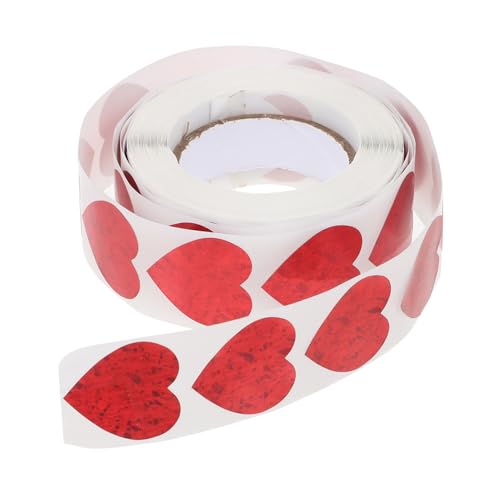 CIYODO 500 Stück Herz Aufkleber Selbstklebend Wasserfest Valentinstag Sticker Für Körper Gesicht Hände Dekorative Etiketten Für Geschenkverpackung Und Erwachsene CIYODO 500 Stück Herz Aufkleber Selbstklebend Wasserfest Valentinstag Sticker Für Körper Gesicht Hände Dekorative Etiketten Für Geschenkverpackung Und Erwachsene von CIYODO