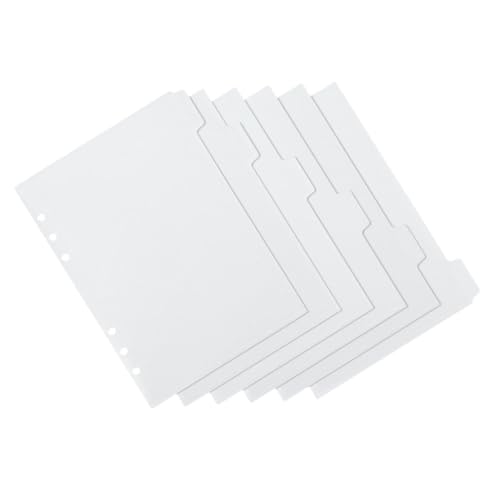 CIYODO 6 Blätter Teiliges Matte Binder Taschen aus Robustem PP Transparente Dokumenten Organizer für Budgetbücher und Tägliche Verwendung Praktische Einstecktaschen mit Ohr für CIYODO 6 Blätter Teiliges Matte Binder Taschen aus Robustem PP Transparente Dokumenten Organizer für Budgetbücher und Tägliche Verwendung Praktische Einstecktaschen mit Ohr für von CIYODO