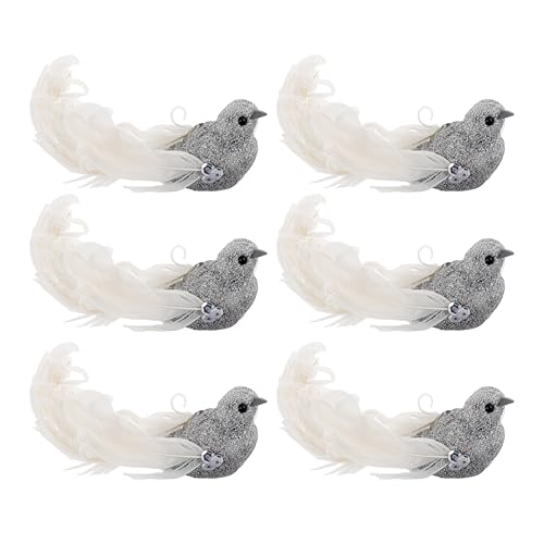 CIYODO 6 Stück Künstliche Vögel Kleine Vögel Basteln Bastelvögel Gefälschte Vögel Dekorvögel Zum Basteln Heimdekoration Künstliche Vogeldekoration Kunstvögel Dekorative Vögel CIYODO 6 Stück Künstliche Vögel Kleine Vögel Basteln Bastelvögel Gefälschte Vögel Dekorvögel Zum Basteln Heimdekoration Künstliche Vogeldekoration Kunstvögel Dekorative Vögel von CIYODO