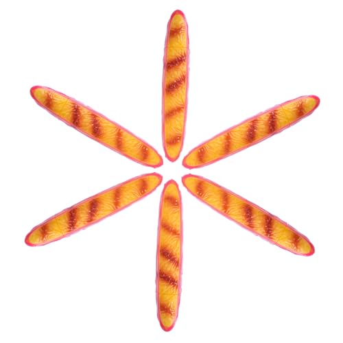 CIYODO 6 Stück Simulationszubehör Stifte Gastgeschenke Schulartikel Kugelschreiber Einzigartiges Essen Hot Dog Neuartiges Essensthema Für Partys Geformtes Essen – Als Geschenk von CIYODO