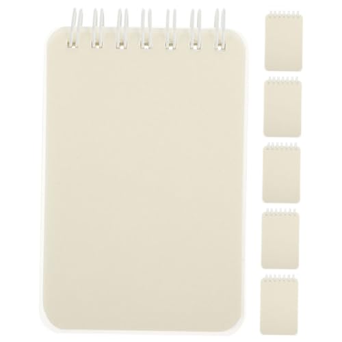 CIYODO 6 Stück Teiliges Mini Spiralnotizbuch Taschenformat Liniert Handlich und Leicht Praktisches Flip spiralbindung Notizheft für Schule Büro Skizzen und Notizen Unterwegs von CIYODO