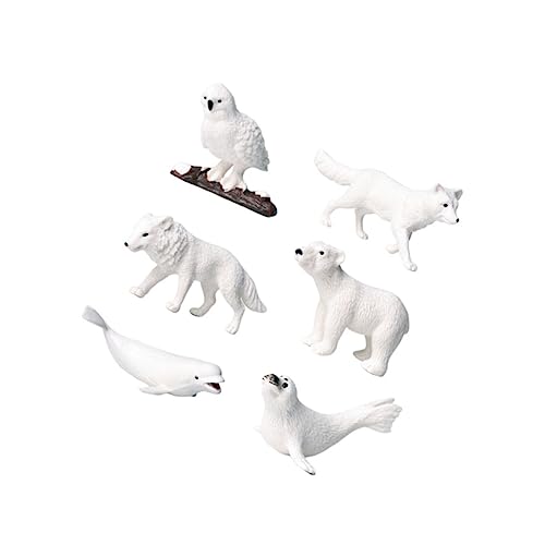 CIYODO 6 Stück Tiermodelle Tier-Simulation Tischdeko Aus Kunststoff Dekoration Für Zuhause Geschäft CIYODO 6 Stück Tiermodelle Tier-Simulation Tischdeko Aus Kunststoff Dekoration Für Zuhause Geschäft von CIYODO
