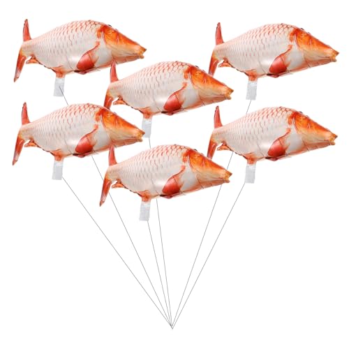 CIYODO 6 Stücke Fisch Folienballons Geburtstag Ballons Dekorationen Valentinstag Hochzeiten Karpfen Geformt Party Dekorationen Für Hochzeit Festival CIYODO 6 Stücke Fisch Folienballons Geburtstag Ballons Dekorationen Valentinstag Hochzeiten Karpfen Geformt Party Dekorationen Für Hochzeit Festival von CIYODO