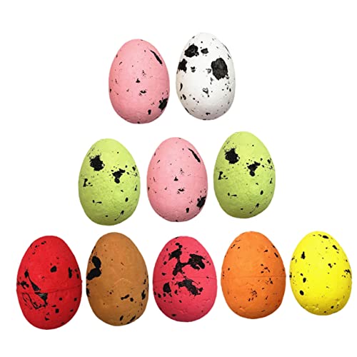 CIYODO 60 Stück Osterdekoration Eier Simulationseier für Osterfeiern Diy Bastelprojekte und Kinderaktivitäten Verschiedene Glatte Oberfläche Sicher Zufällige Farbe CIYODO 60 Stück Osterdekoration Eier Simulationseier für Osterfeiern Diy Bastelprojekte und Kinderaktivitäten Verschiedene Glatte Oberfläche Sicher Zufällige Farbe von CIYODO
