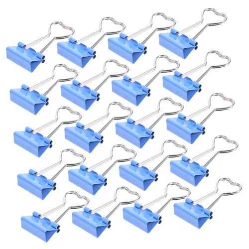 CIYODO 60 Stück Teiliges Herzförmige Metallklammern Lange Büroklammern für Papier Starke Haltekraft Vielseitig für Schule Büro Zuhause Makaronblau CIYODO 60 Stück Teiliges Herzförmige Metallklammern Lange Büroklammern für Papier Starke Haltekraft Vielseitig für Schule Büro Zuhause Makaronblau von CIYODO