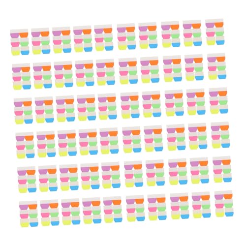 CIYODO 600 Stück Farbige Selbstklebende Index Tabs Transparent Beschreibbare Seitenmarker für Notizen Dokumente Schule und Büro Wiederverwendbar Rückstandsfrei Einfache Anpassung und CIYODO 600 Stück Farbige Selbstklebende Index Tabs Transparent Beschreibbare Seitenmarker für Notizen Dokumente Schule und Büro Wiederverwendbar Rückstandsfrei Einfache Anpassung und von CIYODO