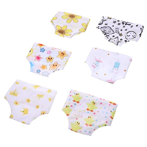 CIYODO 6Stücke Puppenhöschen Für Puppen Elastische Für Puppen Dekorative Kleidung Für Puppen Zubehör Für Kreatives Exquisite Details Für Mehr von CIYODO