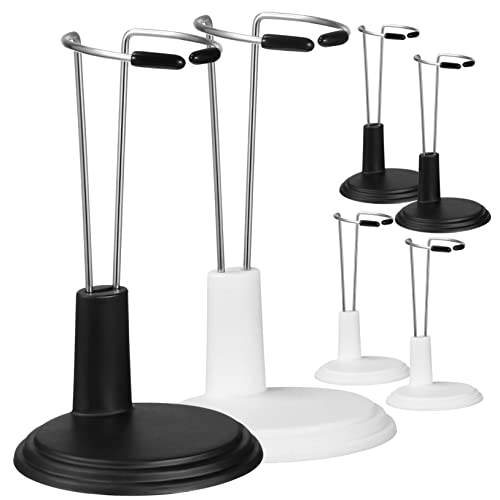 CIYODO 6Stücke Puppenständer aus Höhe für Porzellanpuppen und Actionfiguren Einfache Montage zur Präsentation und Aufbewahrung im Zuhause von CIYODO
