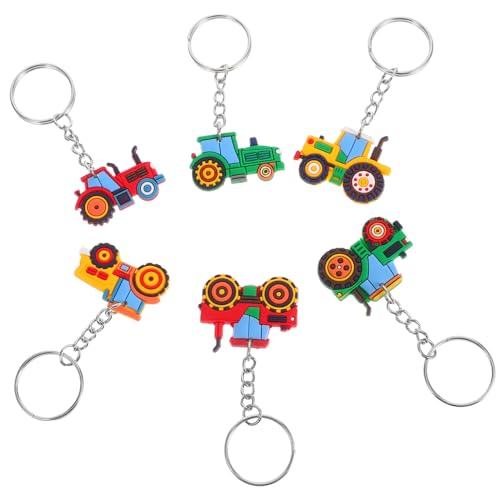 CIYODO 6pcs Mini Farm Equipment Schlüsselanhänger Agrarlastwagen Schlüsselringe Ostereiersuche Preise Kinder Klassenzimmer Belohnungen Für Erntezeitpartys CIYODO 6pcs Mini Farm Equipment Schlüsselanhänger Agrarlastwagen Schlüsselringe Ostereiersuche Preise Kinder Klassenzimmer Belohnungen Für Erntezeitpartys von CIYODO