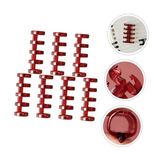 CIYODO 7 Stück Teiliges Segmented Binder Kreativer Fünflochiger Ringbuch organizer in Burgunderrot Leicht und Tragbar Vielseitig für Schule Büro Zuhause Robust und Farbecht für Studenten CIYODO 7 Stück Teiliges Segmented Binder Kreativer Fünflochiger Ringbuch organizer in Burgunderrot Leicht und Tragbar Vielseitig für Schule Büro Zuhause Robust und Farbecht für Studenten von CIYODO