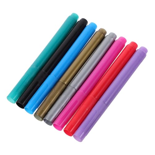 CIYODO 8 Stück Marker Glasmarkierungsstifte Metallmarkierungsstifte Tassenmarkierer für Getränke Metallic-Farbmarkierungen Tassenmarkierungen Scrapbooking-Farbstifte Malstifte zeichnen pp CIYODO 8 Stück Marker Glasmarkierungsstifte Metallmarkierungsstifte Tassenmarkierer für Getränke Metallic-Farbmarkierungen Tassenmarkierungen Scrapbooking-Farbstifte Malstifte zeichnen pp von CIYODO