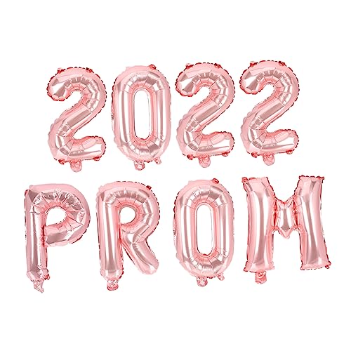 CIYODO 8 Stück Teiliges Ballon Set Graduation Party Dekoration mit Kreativen Zahlen und Buchstabenformen aus Aluminiumfolie Langlebig für Abschlussfeier Fotohintergrund und Szenendekor CIYODO 8 Stück Teiliges Ballon Set Graduation Party Dekoration mit Kreativen Zahlen und Buchstabenformen aus Aluminiumfolie Langlebig für Abschlussfeier Fotohintergrund und Szenendekor von CIYODO