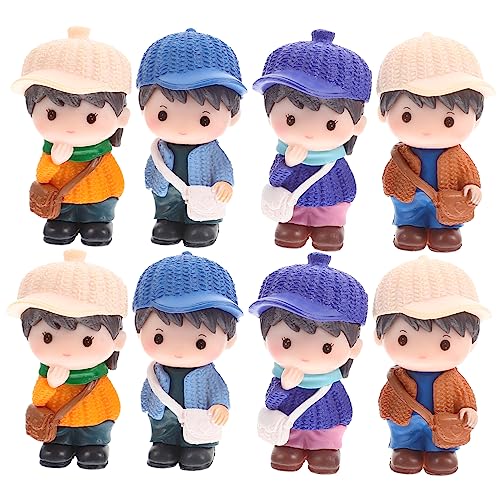 CIYODO 8 Stücke Mädchen und Jungen Figuren Satz PVC Miniatur Figuren für Kuchendekoration Schreibtisch Deko Kindergeburtstag Auto Ornament CIYODO 8 Stücke Mädchen und Jungen Figuren Satz PVC Miniatur Figuren für Kuchendekoration Schreibtisch Deko Kindergeburtstag Auto Ornament von CIYODO