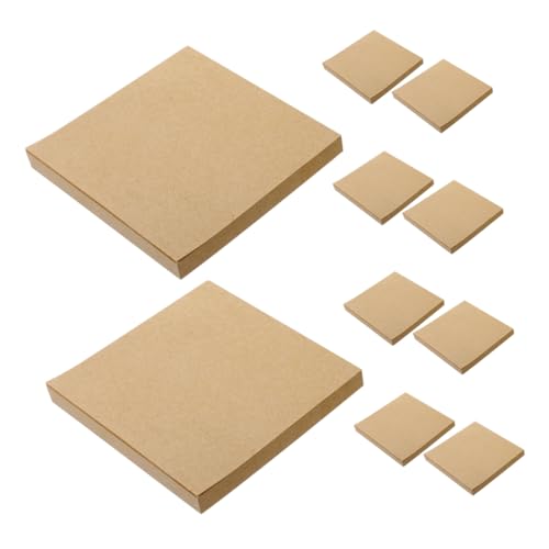 CIYODO 80 Blatt Haftende Notizblöcke Abreißbare Memo Pads für Schüler Schreibmaterial für Schule Büro und Zuhause Block von CIYODO