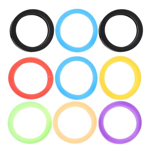 CIYODO 9 Stück Teiliges Flexible Silikon Schlüsselhüllen für Hausschlüssel Rutschfeste Langlebige Schlüsselkennzeichnung Weiche Schutzkappen Einfach Anzubringen Farblich Sortiert CIYODO 9 Stück Teiliges Flexible Silikon Schlüsselhüllen für Hausschlüssel Rutschfeste Langlebige Schlüsselkennzeichnung Weiche Schutzkappen Einfach Anzubringen Farblich Sortiert von CIYODO