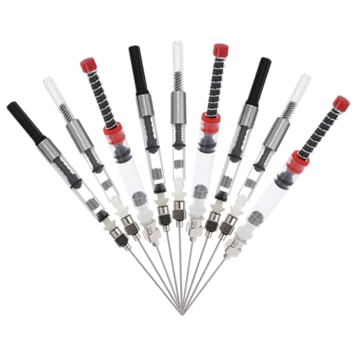 CIYODO 9 Stück Teiliges Füllfederhalter Tinten konverter Absorber mit Vakuumfeder Design für Kalligraphie Schreibbedarf Leicht zu Reinigen und Bedienen CIYODO 9 Stück Teiliges Füllfederhalter Tinten konverter Absorber mit Vakuumfeder Design für Kalligraphie Schreibbedarf Leicht zu Reinigen und Bedienen von CIYODO