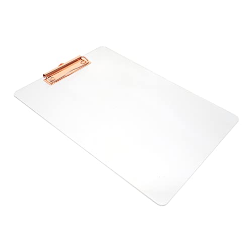 CIYODO Acryl Schreibunterlage Transparent Klemmbrett Leichtes Schreibbrett Für Schüler Büro Multifunktional Für Stehendes Schreiben Und Papierhalterung CIYODO Acryl Schreibunterlage Transparent Klemmbrett Leichtes Schreibbrett Für Schüler Büro Multifunktional Für Stehendes Schreiben Und Papierhalterung von CIYODO