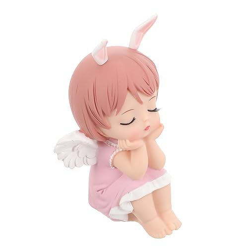 CIYODO Annie Kuchendekoration Topper Ornament Flügel Engel Figur Tortenaufsatz Karikatur Engel Mädchen Tortenaufsatz Engel-Kuchen-Deckel Kuchen -Toper -Figuren Engel Dekoration Vinyl Rosa CIYODO Annie Kuchendekoration Topper Ornament Flügel Engel Figur Tortenaufsatz Karikatur Engel Mädchen Tortenaufsatz Engel-Kuchen-Deckel Kuchen -Toper -Figuren Engel Dekoration Vinyl Rosa von CIYODO