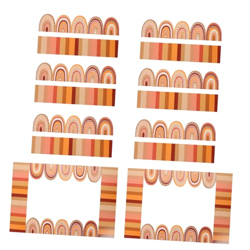 CIYODO Boho Style Pinnwand Aufkleber Teilig mit Klebepunkten Kreative Papier Ausschnitte für Klassenzimmer Dekoration Rückkehr zur Schule Party Bastelprojekte Bunte Wanddekore CIYODO Boho Style Pinnwand Aufkleber Teilig mit Klebepunkten Kreative Papier Ausschnitte für Klassenzimmer Dekoration Rückkehr zur Schule Party Bastelprojekte Bunte Wanddekore von CIYODO