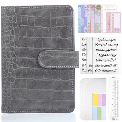 CIYODO Budget Planer Ringbuch mit Geldfächern Sparbuch Lineal Deutscher Finanzplaner mit Kartenhalter Sparchallenge und Vielseitigem Budget Organizer für Einfache Ausgabenverwaltung CIYODO Budget Planer Ringbuch mit Geldfächern Sparbuch Lineal Deutscher Finanzplaner mit Kartenhalter Sparchallenge und Vielseitigem Budget Organizer für Einfache Ausgabenverwaltung von CIYODO