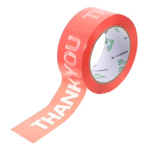 CIYODO Dekoratives Verpackungsband mit Thankyou aufdruck Selbstklebendes Geschenk Paketklebeband Vielseitiges Leichtes Deko klebeband für Scrapbooks Geschenkboxen Langlebiges CIYODO Dekoratives Verpackungsband mit Thankyou aufdruck Selbstklebendes Geschenk Paketklebeband Vielseitiges Leichtes Deko klebeband für Scrapbooks Geschenkboxen Langlebiges von CIYODO