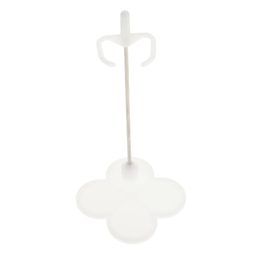 CIYODO Doll Holder Stand für Actionfiguren Stabiler Puppenständer für Handgefertigte Modelle Tragbarer Puppenhalter für Shop und Zuhause Weißer Eleganter für Kleine Puppen Effektive von CIYODO