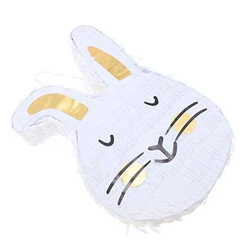 CIYODO Easter Pinata Hängende Kaninchen Dekoration Weißer Cartoon Anhänger für Frühlingsfest Ostern Party Ornament CIYODO Easter Pinata Hängende Kaninchen Dekoration Weißer Cartoon Anhänger für Frühlingsfest Ostern Party Ornament von CIYODO