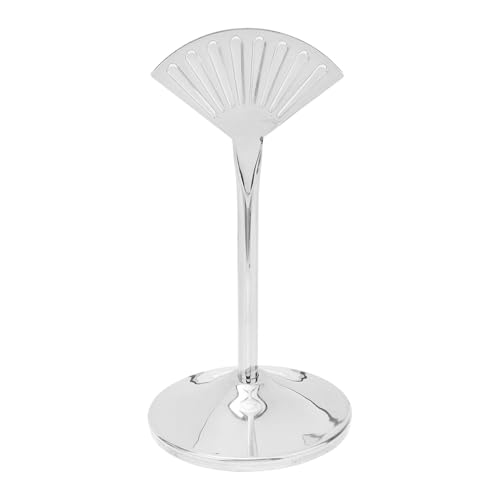 CIYODO Edelstahl Tischkartenhalter Fan förmig Stabiler Platzkartenhalter für Restaurant Hochzeit Party Tischdekoration Tischnummer Halter Robust und Flexibel CIYODO Edelstahl Tischkartenhalter Fan förmig Stabiler Platzkartenhalter für Restaurant Hochzeit Party Tischdekoration Tischnummer Halter Robust und Flexibel von CIYODO