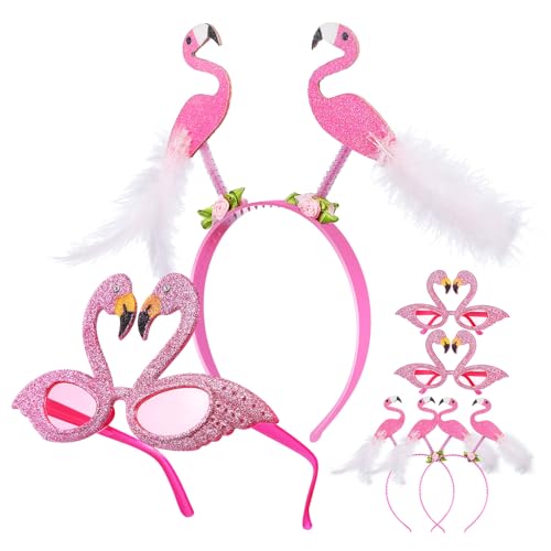 CIYODO Flamingo Party Teilig mit Flamingo Haarreifen Flexible Party Accessoires für Damen und Herren Einzigartige Hawaii Deko für Geburtstag und Mottoparty Zufällige Farbe CIYODO Flamingo Party Teilig mit Flamingo Haarreifen Flexible Party Accessoires für Damen und Herren Einzigartige Hawaii Deko für Geburtstag und Mottoparty Zufällige Farbe von CIYODO