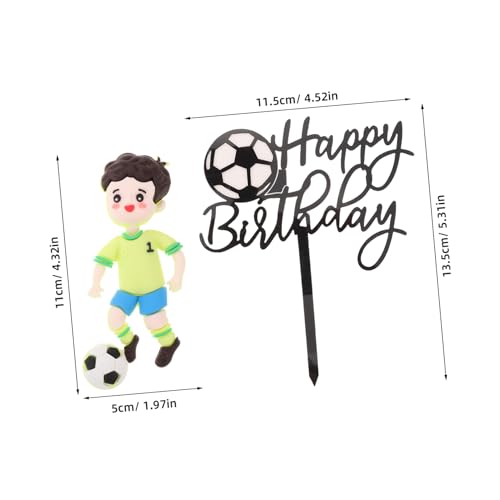 CIYODO Fußball Geburtstag Kuchen Deko Realistische Fußballspieler Figuren Vielseitige Sport Motto Tortendeko für Geburtstage Fußballspiele Abschlussfeiern Einfach zu Platzieren Stabile CIYODO Fußball Geburtstag Kuchen Deko Realistische Fußballspieler Figuren Vielseitige Sport Motto Tortendeko für Geburtstage Fußballspiele Abschlussfeiern Einfach zu Platzieren Stabile von CIYODO
