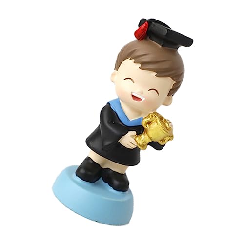 CIYODO Graduation Cake Decor Junge Cartoon Tortenaufsatz Kreative und Lebendige Tortendeko für Abschlussfeiern Kakelemente für Festliche Anlässe CIYODO Graduation Cake Decor Junge Cartoon Tortenaufsatz Kreative und Lebendige Tortendeko für Abschlussfeiern Kakelemente für Festliche Anlässe von CIYODO