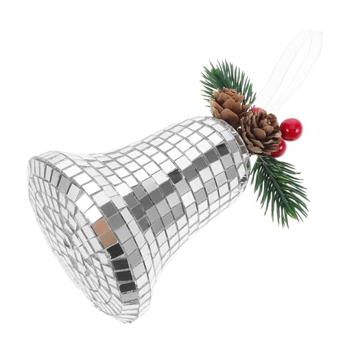 CIYODO Hängende Disco Glocken Ornamente Spiegelnde Weihnachtsbaum Deko Party und Gartenverschönerung für und Anlässe Vielseitige und Stilvolle Spiegelkugel Deko von CIYODO