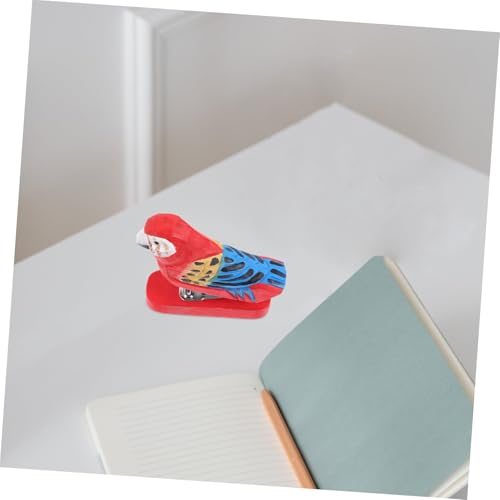 CIYODO Handgefertigter Holz Tierhefter und Tragbar Dekorativer Papierhefter für Büro Schule und Zuhause Schreibtisch Accessoire mit Tierischer Holzskulptur Wiederverwendbar und CIYODO Handgefertigter Holz Tierhefter und Tragbar Dekorativer Papierhefter für Büro Schule und Zuhause Schreibtisch Accessoire mit Tierischer Holzskulptur Wiederverwendbar und von CIYODO