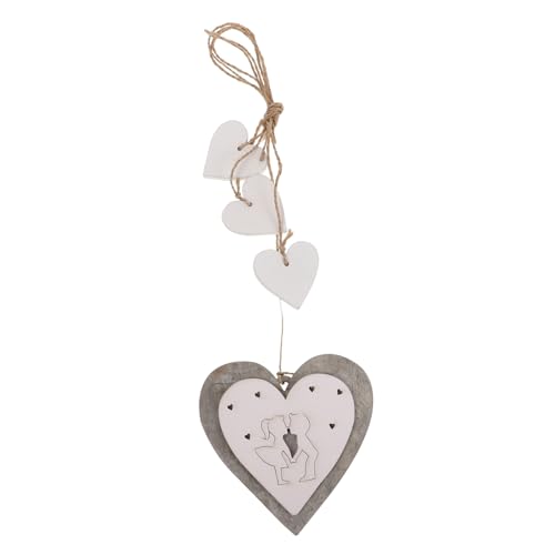 CIYODO Herzförmige Holz Dekorationen für Hochzeiten DIY Bastelbedarf Hängende Ornamente Handgefertigte Holzherzen für Romantische Anlässe und Tischdeko CIYODO Herzförmige Holz Dekorationen für Hochzeiten DIY Bastelbedarf Hängende Ornamente Handgefertigte Holzherzen für Romantische Anlässe und Tischdeko von CIYODO