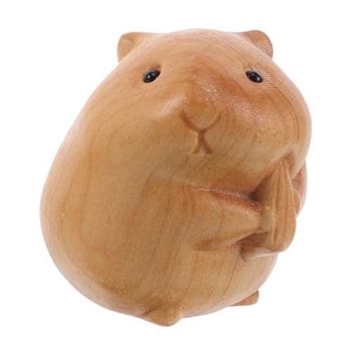 CIYODO Holzrahmen Hamster Spielzeug Einrichtung Für Hamster Haus Aus Holz Zwerghamster Spielzeug Handgeschnitztes Tierornament von CIYODO