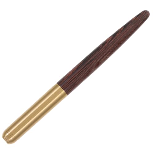 CIYODO Kalligraphie Holz-füllfederhalter mit Vintage Messing-design Leichter Schreibfüller für Künstler und Büro Wiederverwendbarer Tragbarer Holz-füller für Flüssiges Schreiben von CIYODO