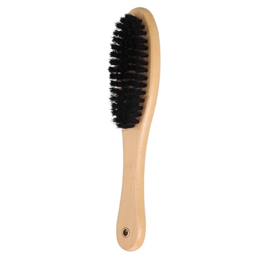 CIYODO Katzenbürste mit Holzgriff Vielseitige Reinigungsbürste für Schuhe und Kleidung Ergonomischer zur Fellentfernung und Möbelpflege Aufhängeloch von CIYODO