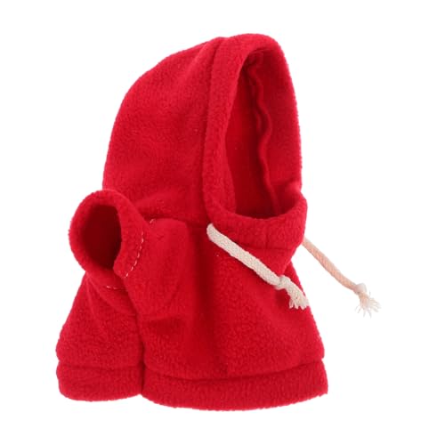 CIYODO Kawaii Plüschbär Kleidung Niedlicher Hoodie für Stofftiere Puppen Outfit Austauschbare Bekleidung für DIY Puppen Nähprojekte Sammler und Kreative von CIYODO