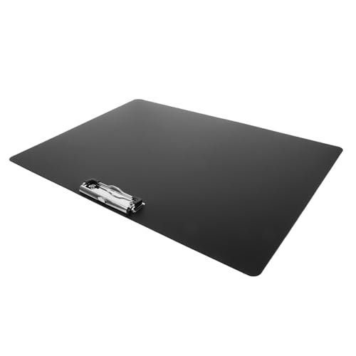 CIYODO Klemmbrett Horizontal Schwarzes Kunststoff Clipboard Schreibunterlage mit Metallclip Ergonomisch Vielseitig für Büro Schule Zuhause CIYODO Klemmbrett Horizontal Schwarzes Kunststoff Clipboard Schreibunterlage mit Metallclip Ergonomisch Vielseitig für Büro Schule Zuhause von CIYODO