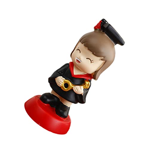 CIYODO Kreativer Cartoon Kuchen Topper Für Abschlussfeiern Einzigartige Dr Figur Aus Hochwertigem Harz Desserttische Und Wiederverwendbare Tortendeko von CIYODO
