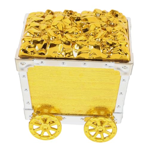 CIYODO Kunststoff-schatztruhe-spielzeug Für Kinder, Multifunktionales Kinderspielspielzeug, Bergbauwagen, Party-dekoration, Schatzkiste, Mini-trolley CIYODO Kunststoff-schatztruhe-spielzeug Für Kinder, Multifunktionales Kinderspielspielzeug, Bergbauwagen, Party-dekoration, Schatzkiste, Mini-trolley von CIYODO
