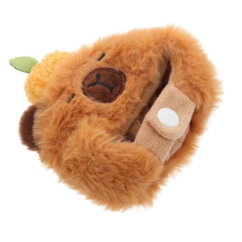 CIYODO Kuscheliger Puppenhut Meerschweinchen stofftierkopfbedeckung Weiches Plüsch Accessoire für Puppen DIY Kostüm Cosplay Party Zubehör von CIYODO
