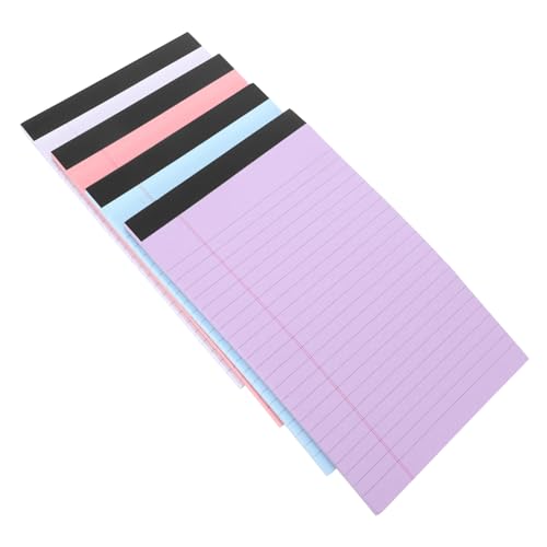 CIYODO Liniert Notizblöcke Abreißbare Rechtsblock Memo Pads Handliche Pocket Notepads für Büro Schule Zuhause Praktische To Do Listen Schreibblöcke Leicht Tragbar Vielseitig Einsetzbar von CIYODO