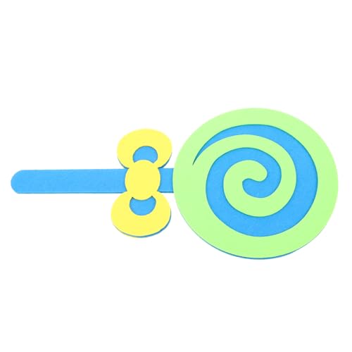 CIYODO Lollipop-requisiten Für Kinder, Tanzaufführungen Und Fotografie, Leichte, Tragbare Simulation Von Süßigkeiten, Partydekorationen, 18 Cm von CIYODO