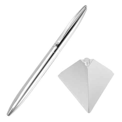 CIYODO Magnetischer Kugelschreiber mit Dreieckigem Basissockel Schreib Unterschriftenstift für Büro und Kollegen Glattes Schreiben Praktisches Tisch accessoire für Schule und Zuhause von CIYODO